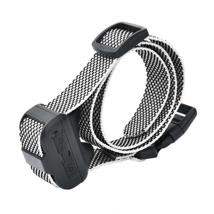 Pet Collar Trainer Rechargeable Automatic Bark Stop(Black White Spots)