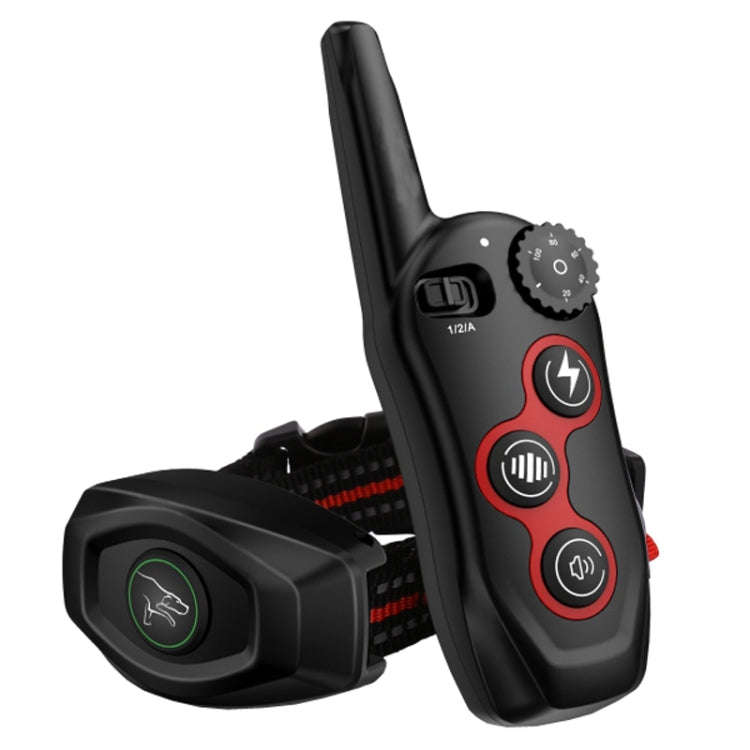 Remote Control Trainer Dog Collar Automatic Barking Stopper, Specification: 1 Drag 1 Red