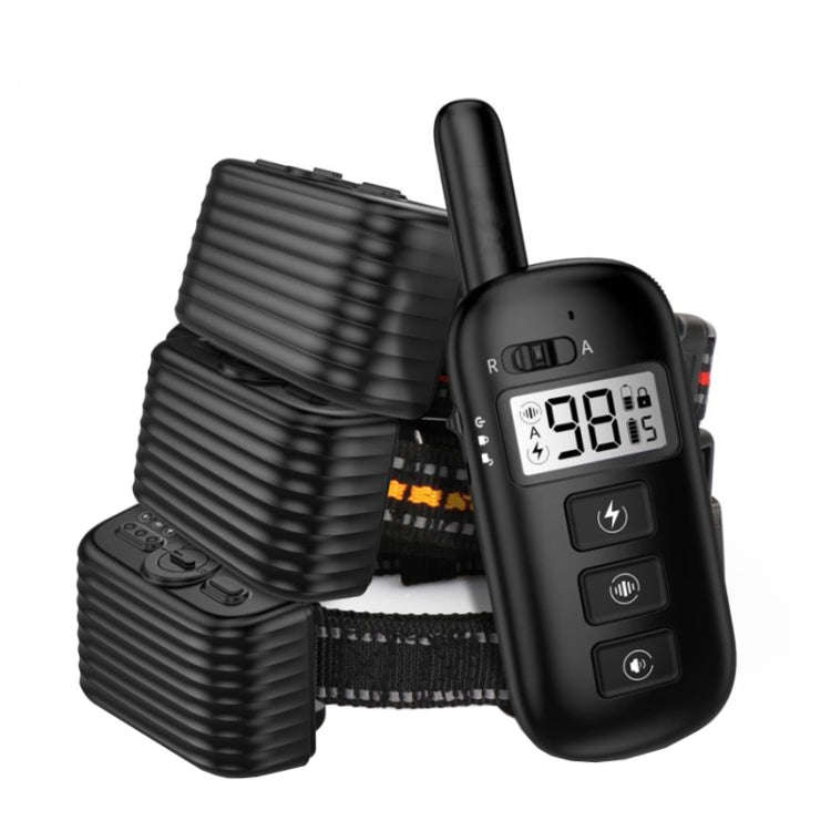 Remote Control Trainer Dog Collar Automatic Bark Stop Device, Specification: 1 Drag 3