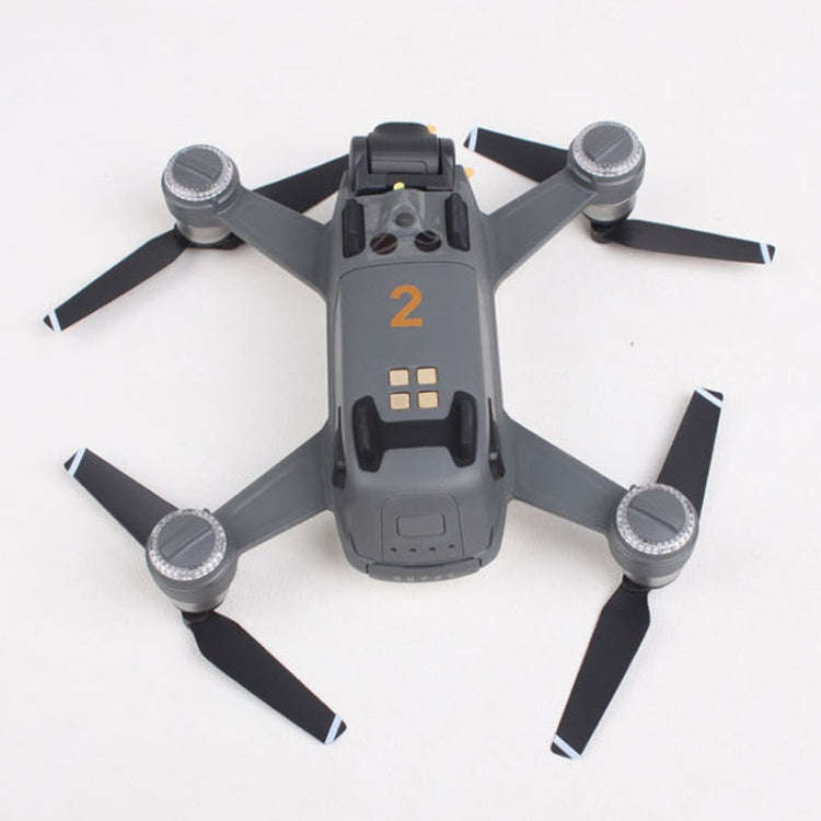 3 Sets Drone Shark Emoticon Body Sticker Battery Sticker(Blue Black)