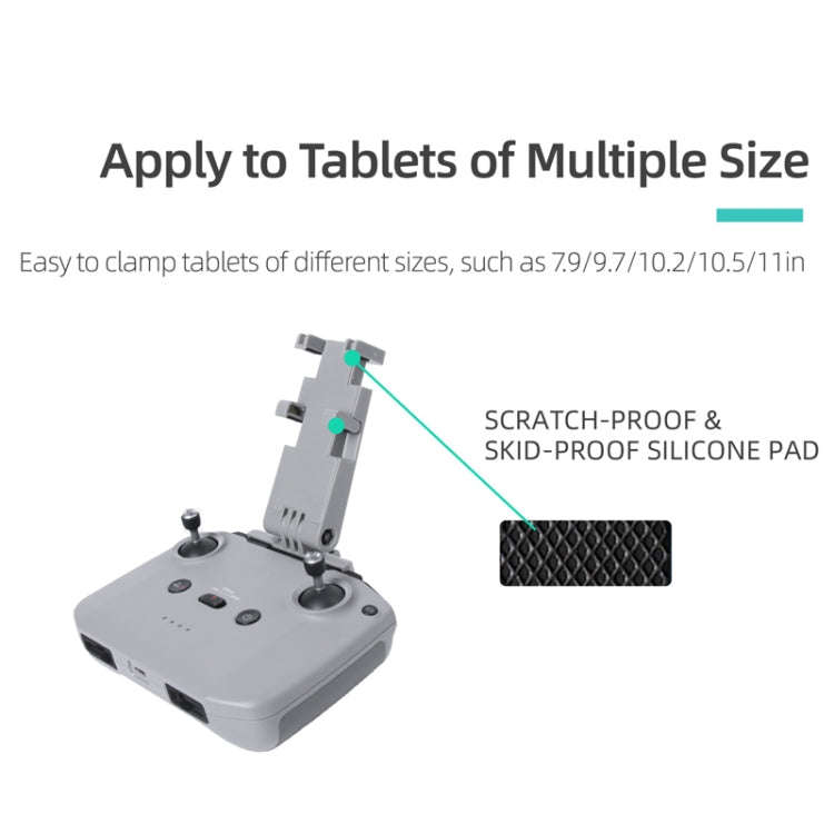 Sunnylife Remote Controller Tablet Holder Stand For DJI Mini 3 Pro/Mavic 3/Mini 2/Air 2S/Mavic Air 2