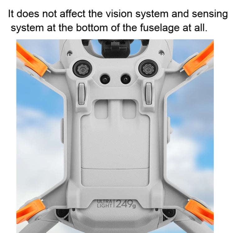 Sunnylife Foldable Spider Landing Gear for DJI Mini 3 Pro(Dual -color)
