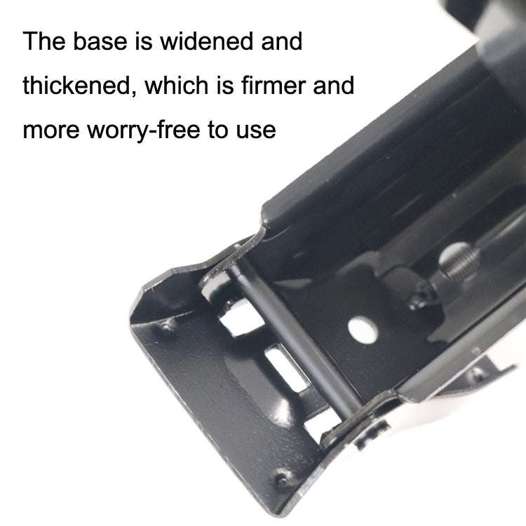 Portable Car Jack Z Type Hand Crank Tire Changing Tool(Black)