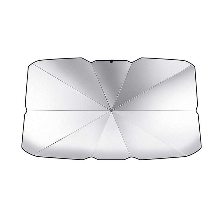 Car Windshield Telescopic Folding Thermal Insulation Parasol, Size: Small