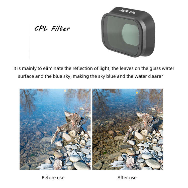 JUNESTAR Filters For DJI Mini 3 Pro,Model: CPL JSR-1663-02