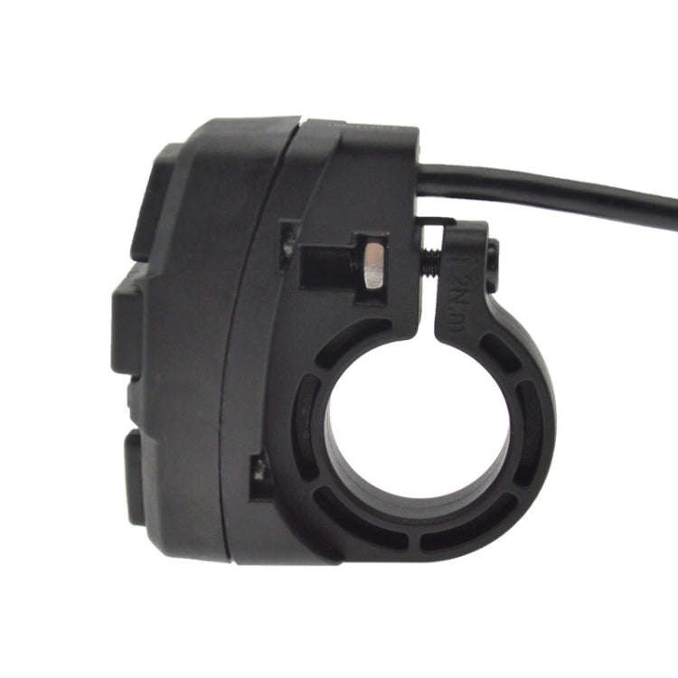 3 In 1 Switch Mountain Car Skateboard Horn Headlights Turn Switch(48V)