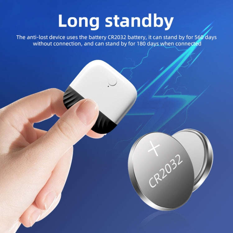 Wallet Key Finder Two Way Bluetooth Intelligent Anti-lost Device(Blue)