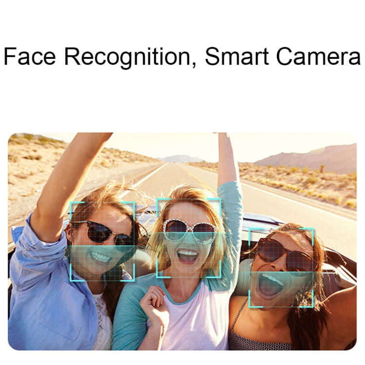 C200 4K Face Recognition WIFI Anti-Shake Outdoor Cycling Waterproof Sports Camera(Black Set)