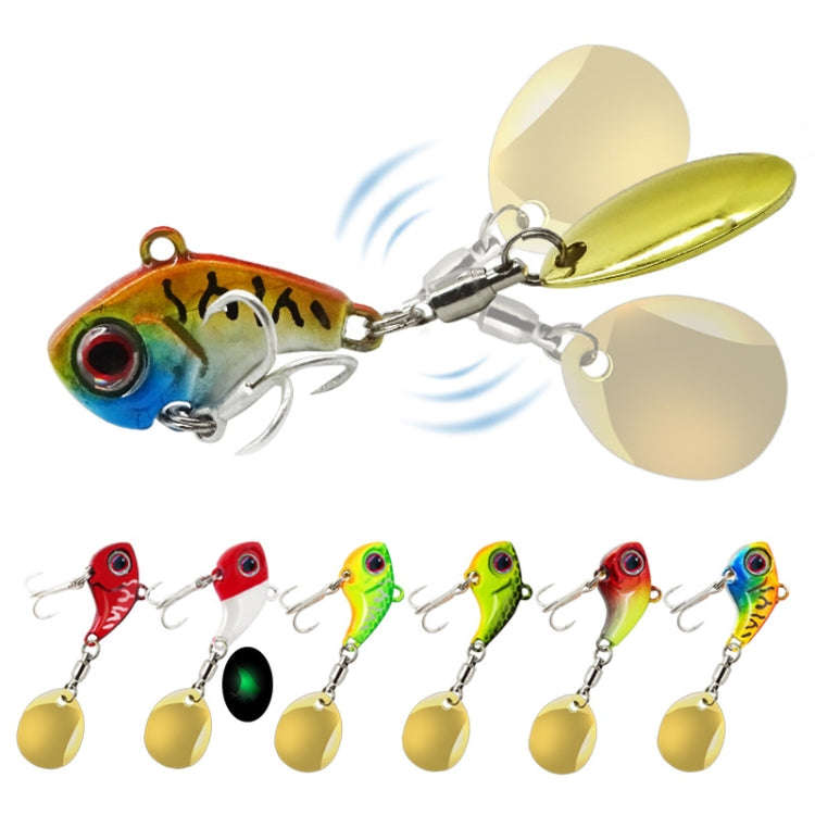 HENG JIA Distant Rotation Sequin VIB Fake Bait, Specification: 13g(6 Colors)