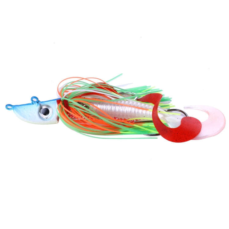 HENGJIA JIG Fish Head Beard Lead Hook, Specification: 80G(No. 3)