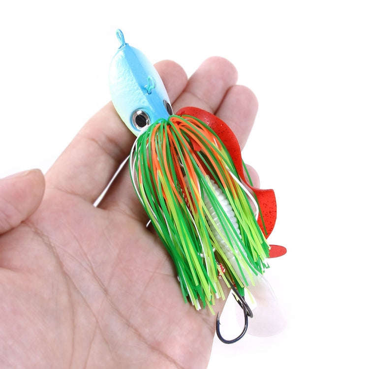 HENGJIA JIG Fish Head Beard Lead Hook, Specification: 80G(No. 1)