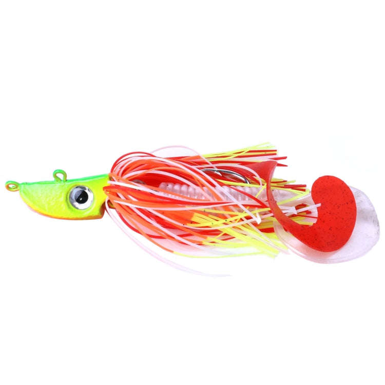 HENGJIA JIG Fish Head Beard Lead Hook, Specification: 120G(No. 2)