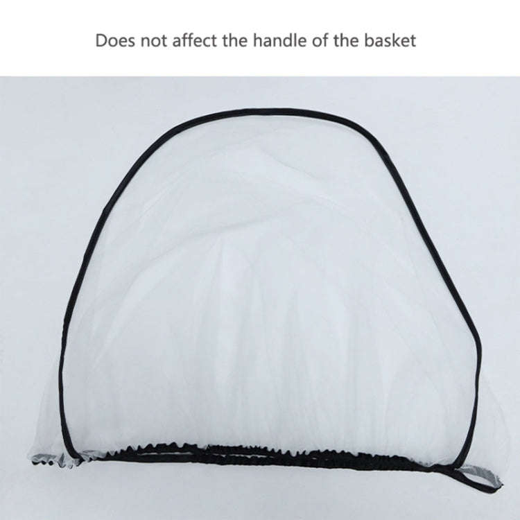 Baby Stroller Pushchair Mosquito Net Newborn Carriage Cradles Cover(White)