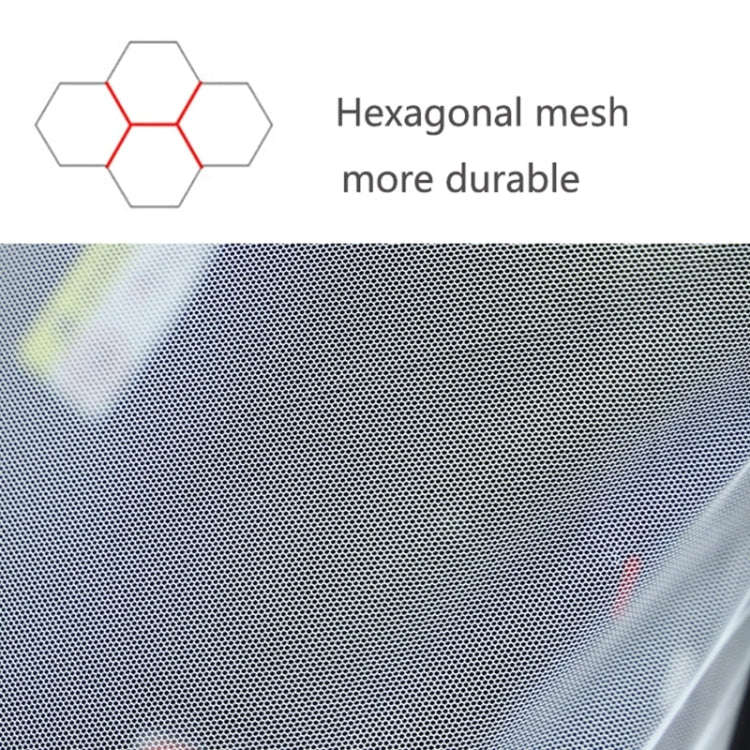 Baby Stroller Pushchair Mosquito Net Newborn Carriage Cradles Cover(White)