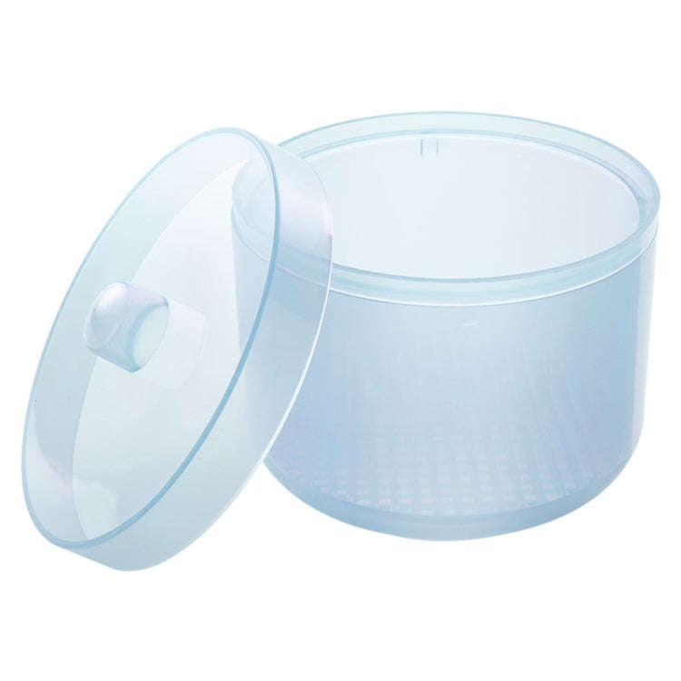 Nail Polisher Can Be Soaked And Drained Cleaning Disinfection Box(Light Blue)