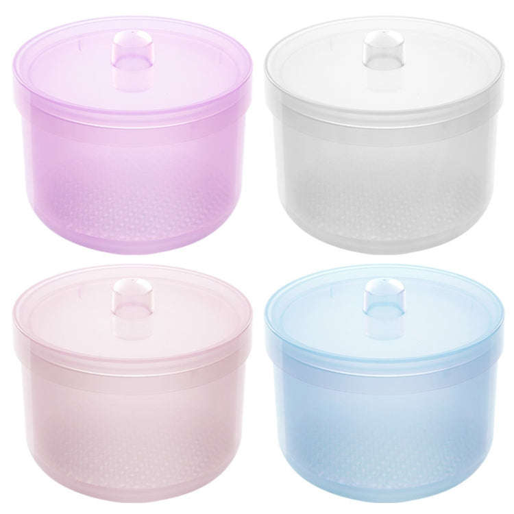 Nail Polisher Can Be Soaked And Drained Cleaning Disinfection Box(Light Blue)