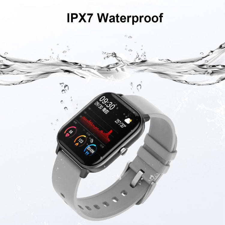 P8 1.4 Inch Heart Rate Blood Pressure Monitoring Smart Watch, Color: Blue