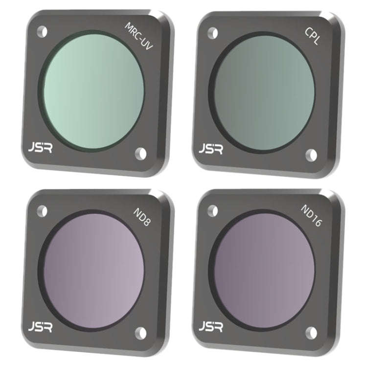 JUNESTAR Action Camera Filters For DJI Action 2,Style:  CS-4in1