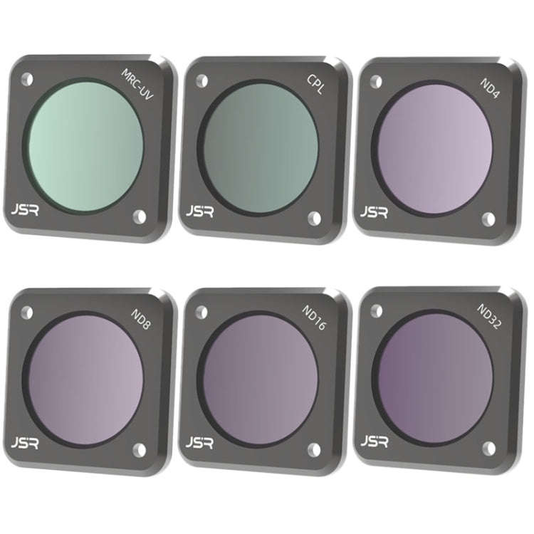 JUNESTAR Action Camera Filters For DJI Action 2,Style: CS-6IN1