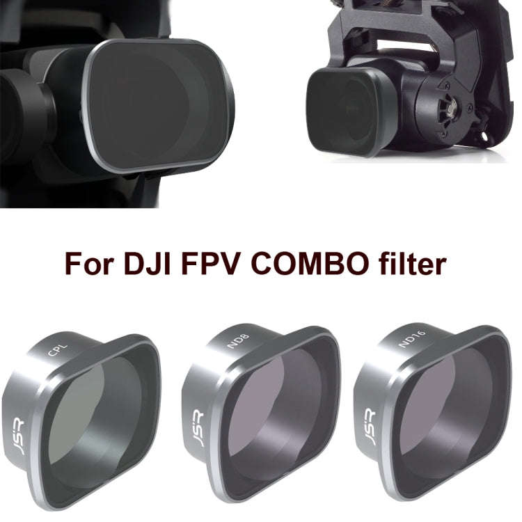 JUNESTAR  Drone Filters For DJI FPV COMBO ,Model: ND16