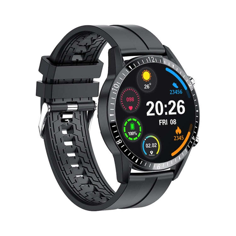 I9 1.3 Inch Heart Rate/Blood Pressure/Blood Oxygen Monitoring Watch, Color: Black