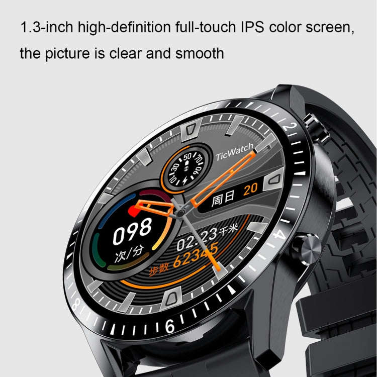 I9 1.3 Inch Heart Rate/Blood Pressure/Blood Oxygen Monitoring Watch, Color: Red