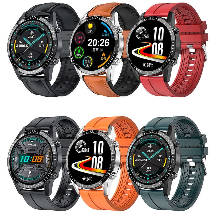 I9 1.3 Inch Heart Rate/Blood Pressure/Blood Oxygen Monitoring Watch, Color: Green