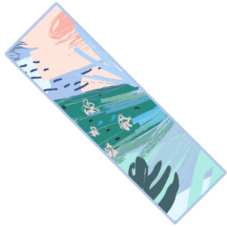 YDJ1223-1 Microfiber Double Sided Fleece Print Quick Dry Portable Sports Towel 30x100cm(Wait For ...