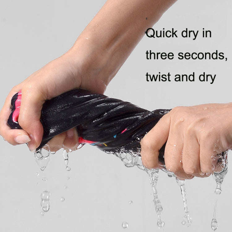 YDJ1223-1 Microfiber Double Sided Fleece Print Quick Dry Portable Sports Towel 30x100cm(Summer)