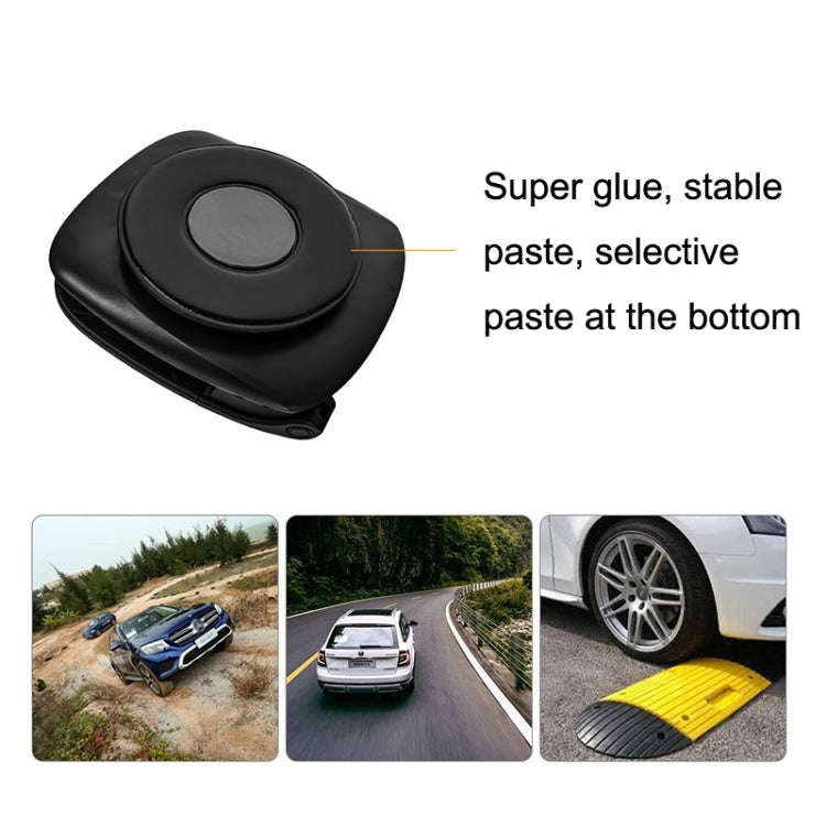 MM002 Car Dashboard Mobile Phone Holder Car Silicone Rotary Navigation Mobile Phone Holder(Black)