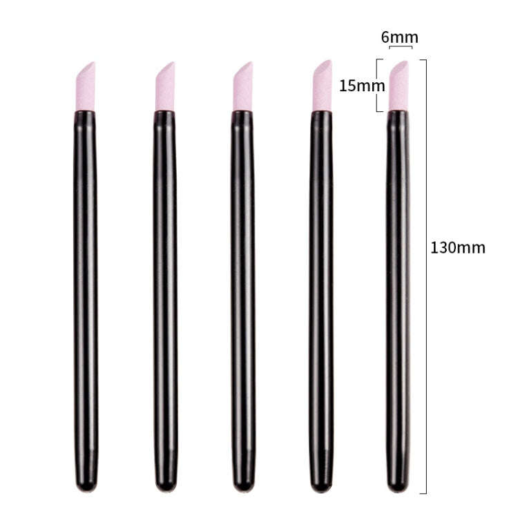 3 Sets 5 In 1 Nail Art Engraving And Grinding Pen Nail Repair Polishing Quartz Pen