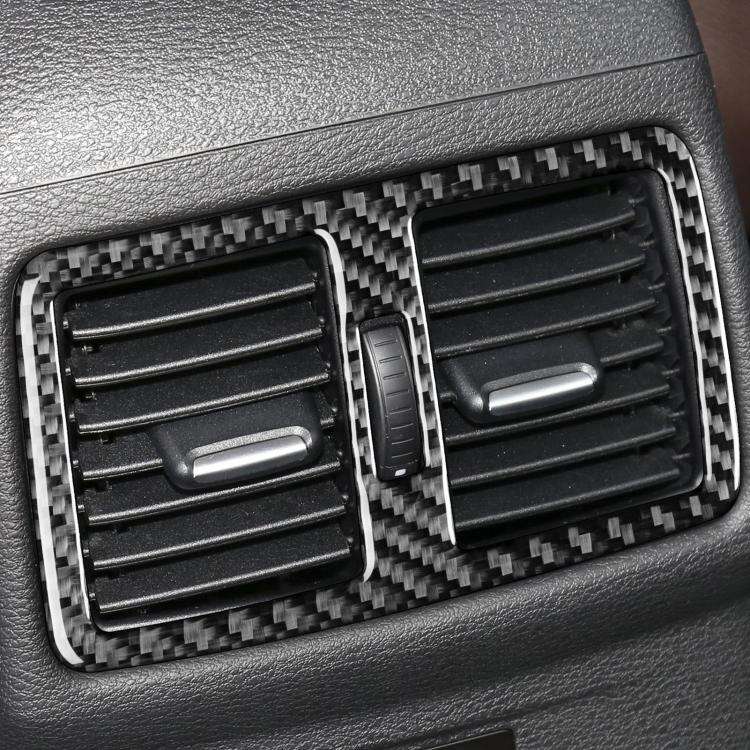 For BMW X1 F48/X2 F39 Rear Center Air Outlet Sticker(Black)