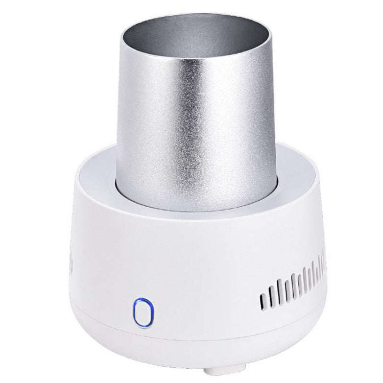 Car Mini Refrigerator Portable Household Freezer Refrigeration Cup(White)