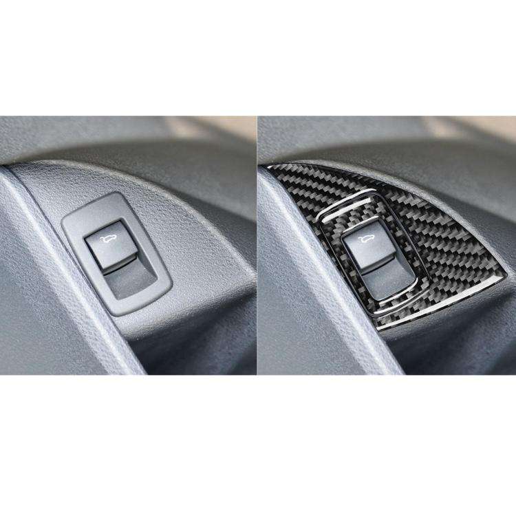 For BMW X1 F48/X2 F39 5pcs /Set Right-Hand Drive Front Rear Door Storage Box Panel Stickers(Black)