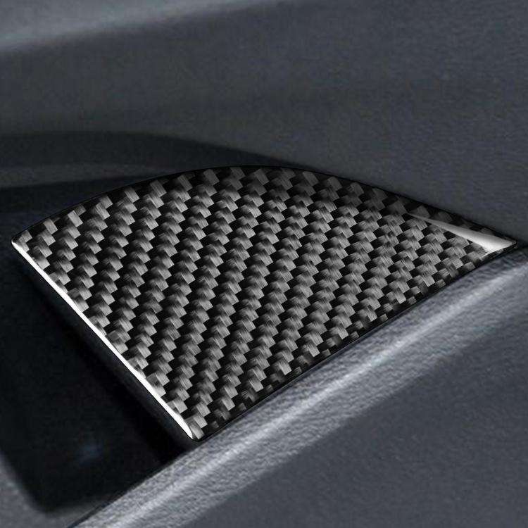 For BMW X1 F48/X2 F39 5pcs /Set Right-Hand Drive Front Rear Door Storage Box Panel Stickers(Black)