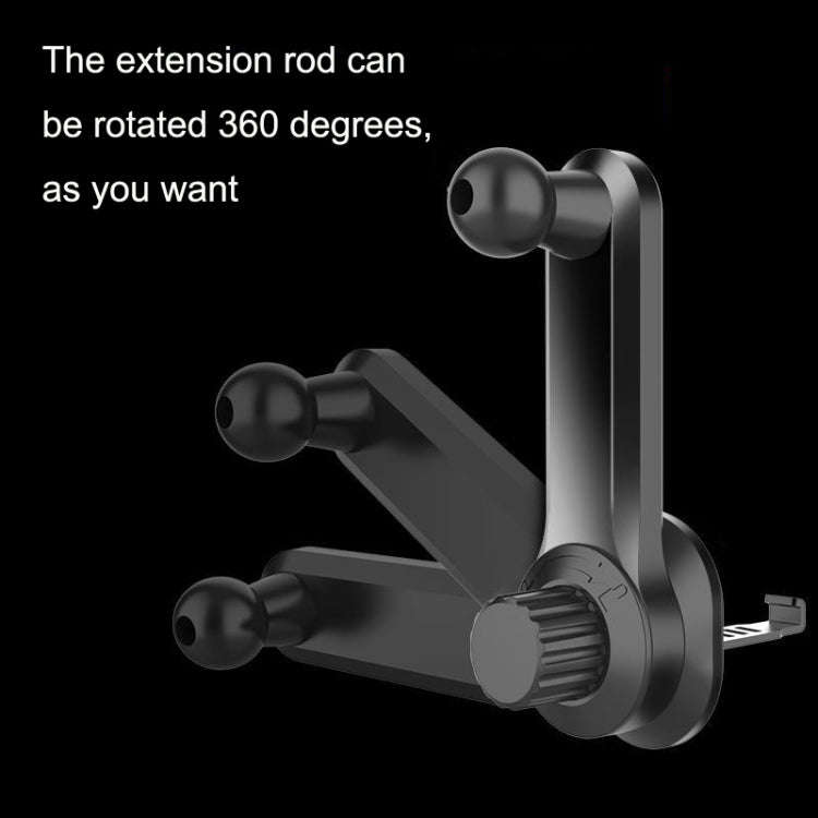 Car Extension Hook Mobile Phone Bracket Accessories Round Air Outlet Bracket(13mm Ball Head)