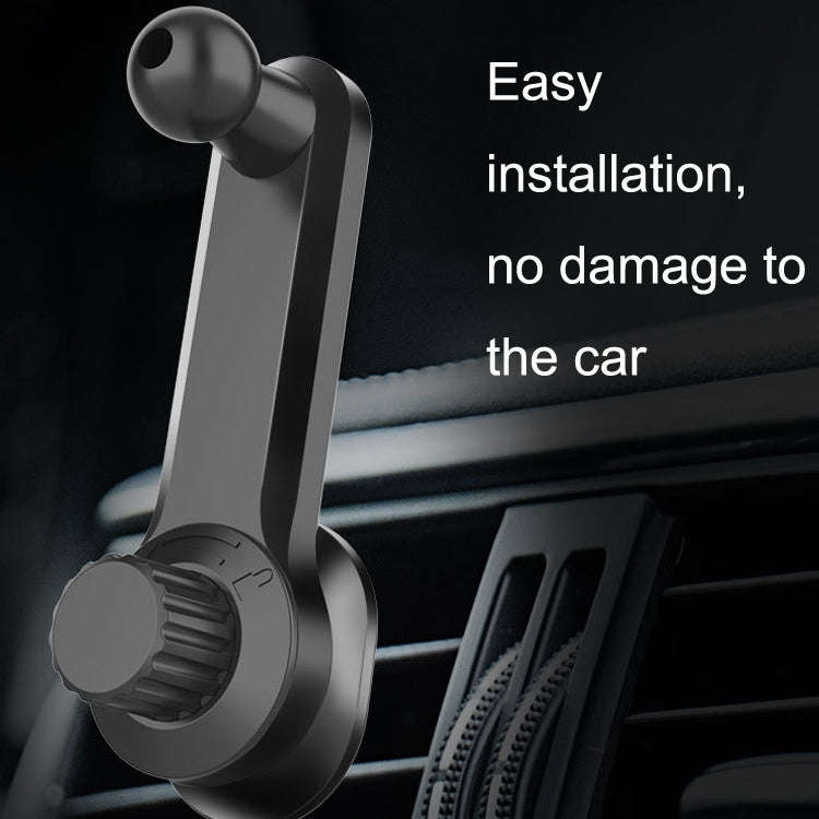 Car Extension Hook Mobile Phone Bracket Accessories Round Air Outlet Bracket(13mm Ball Head)