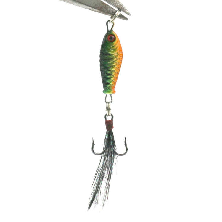 5 PCS HENGJIA LB003 Small Iron Plate 2.5cm 4g Far Delivery Freshwater Bait(3)