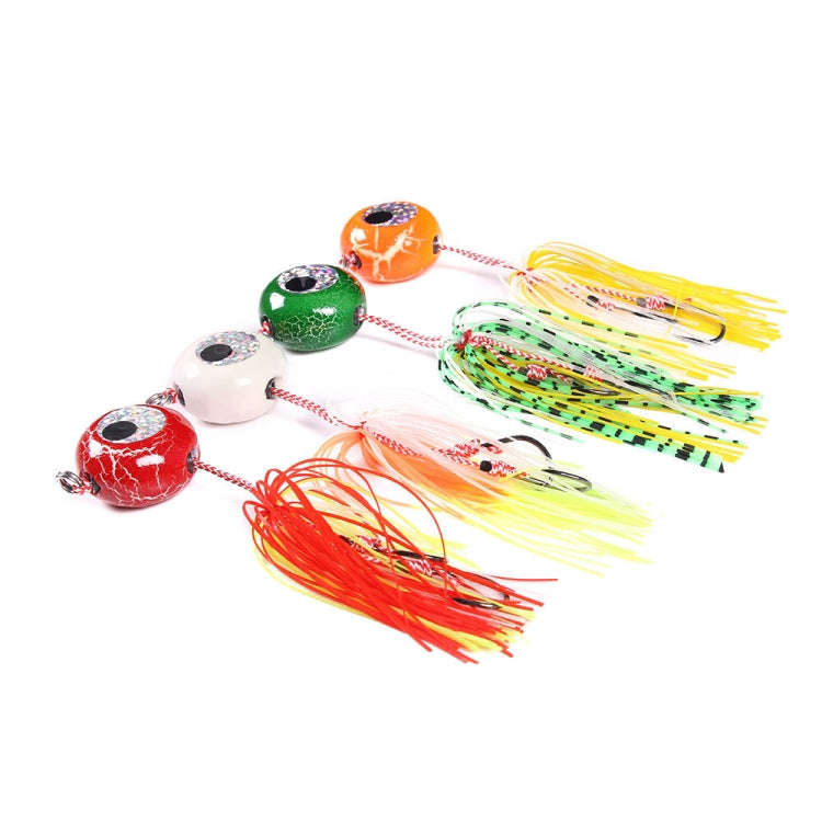HENGJIA Bearded Guy Lead Sinker Big Head Lead Bait Sea Fishing Hook, Specification: 80G(2)