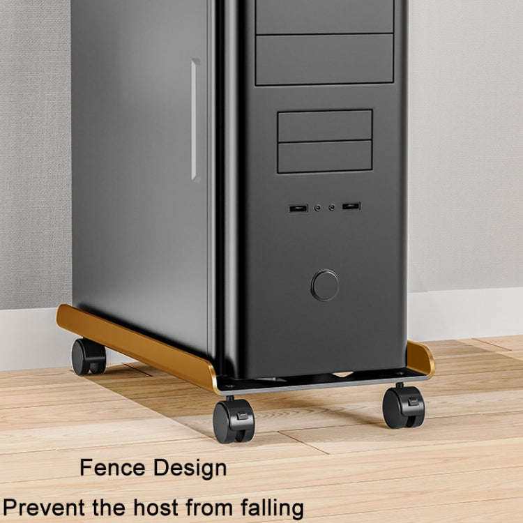 Desktop Computer Host Removable Bracket Office Heightened Shelf(1.2mm Thickened)