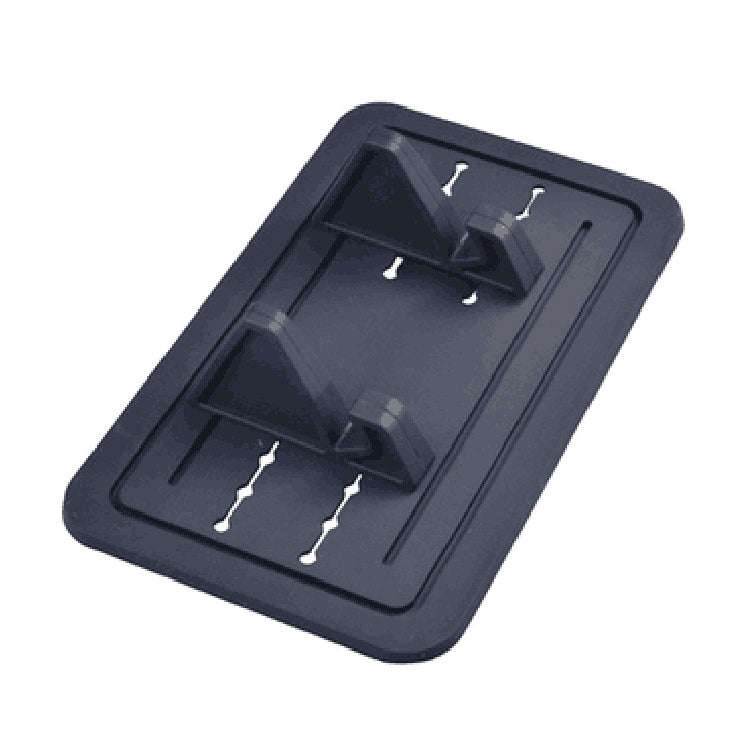 G01 Car Phone Holder Silicone Pad Center Console Tablet Holder(Black)