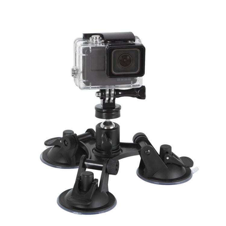 Car General Purpose Vehicle Bracket Suction Cup Fixed Glass Video Shooting Base, Shape: Suction C...