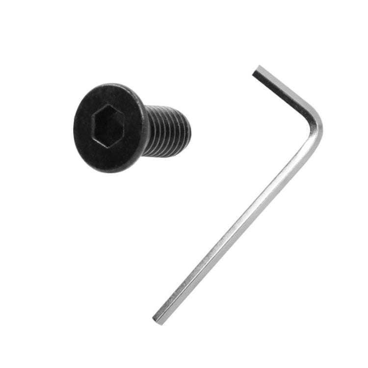 4 Packs Scooter Forehead Pole Connection Fixing Screw For Xiaomi Mijia M365/PRO(Black)