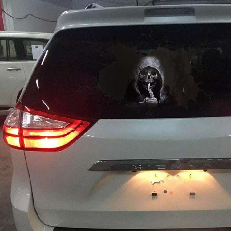 5PCS Halloween Horror Skull Car Window Sticker, Size:, Color: 40x30cm