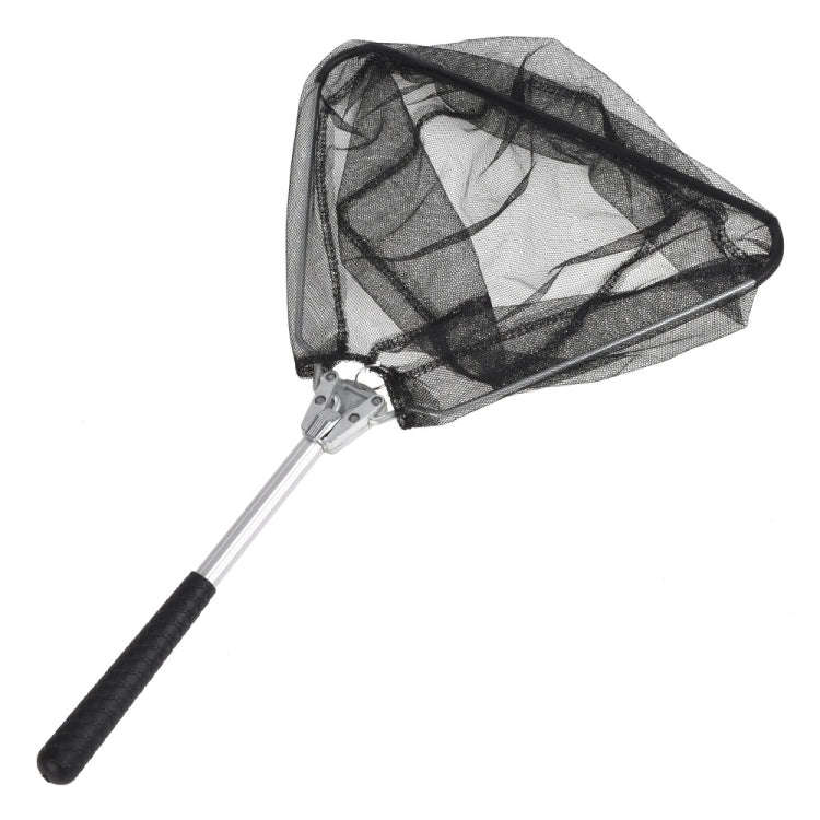 LEO 27972 Aluminum Alloy Triangle Mini Folding Fishing Net(50cm)
