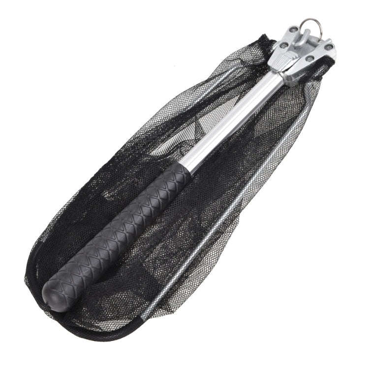 LEO 27972 Aluminum Alloy Triangle Mini Folding Fishing Net(50cm)