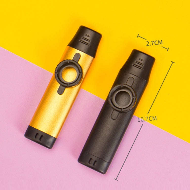 Metal Professional Playing Tunable Tone Kazoo(Blue)