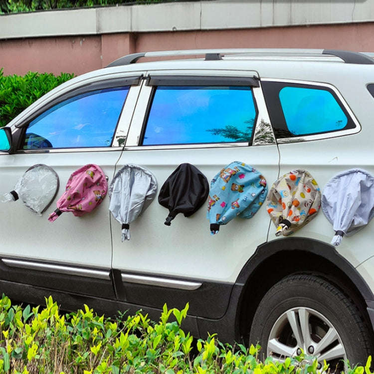 New Energy Vehicle Charging Port Waterproof Protective Cover, Color: Transparent
