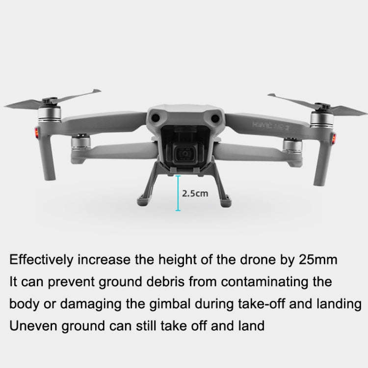 BRDRC Lifting and Landing Head Bracket Height-enhancing Tripod For DJI Mavic Air 2 / Air 2S