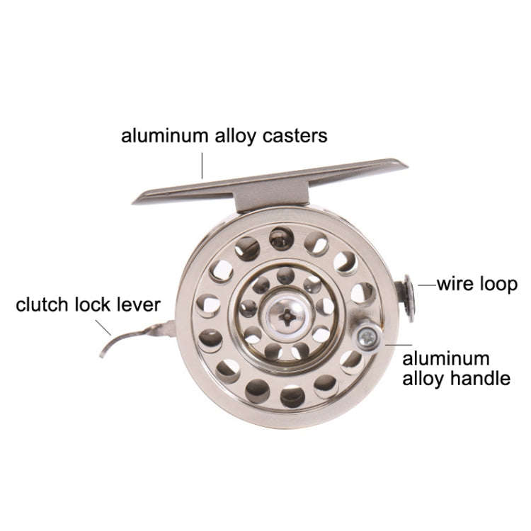 LEO 27757 Fast Reel Before Reeling Lever Brake Ice Fishing Reel, Specification: BLD 60 Right Hand